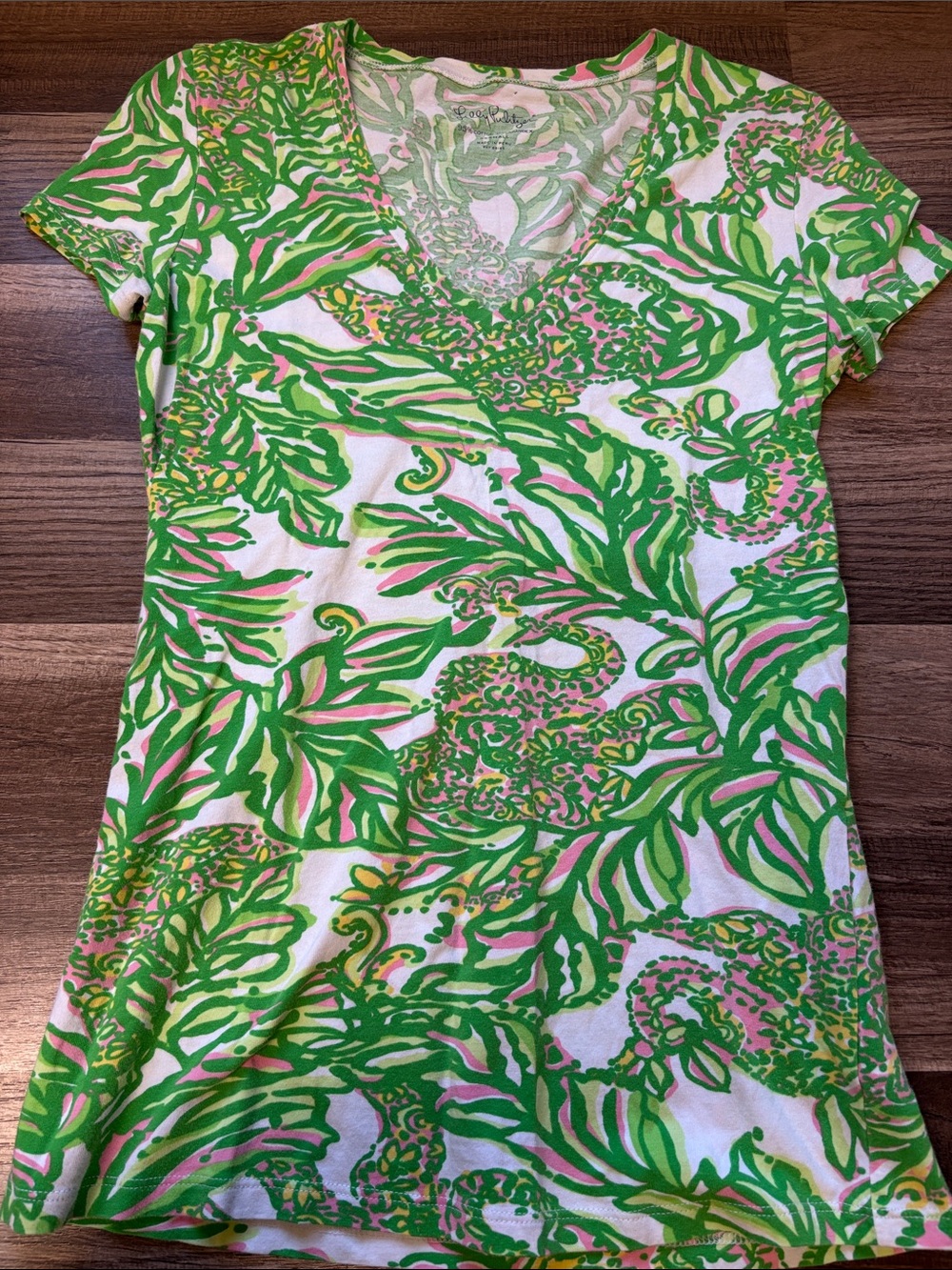 Lilly Pulitzer sunset safari tee